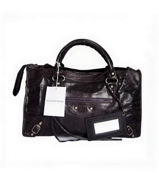 Balenciaga Città Bag_Dark Viola